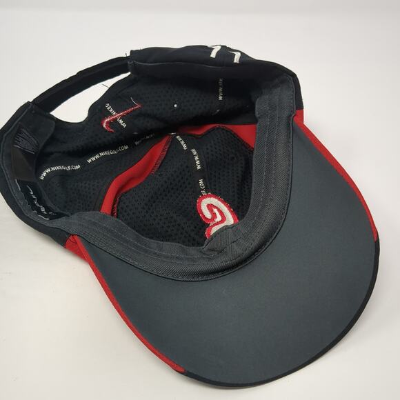 Letter S #11 Strapback Hat Black One Size Embroidered Logo Nike Golf - Picture 7 of 9